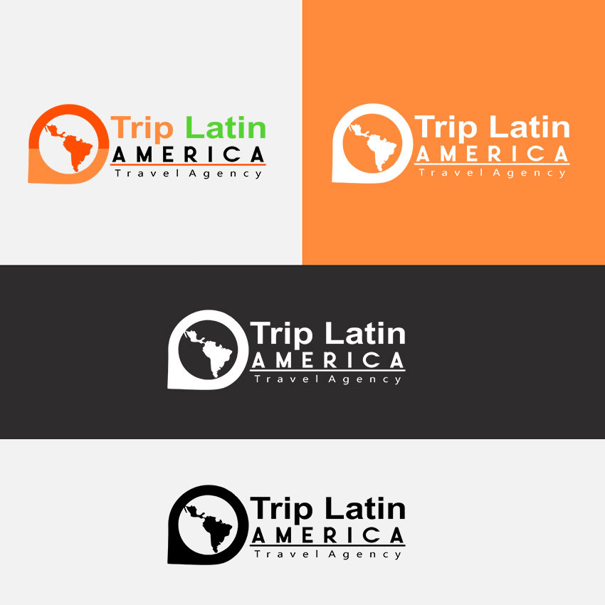 Travel Logo diseño personalizado NJ USA - 100% recomendado