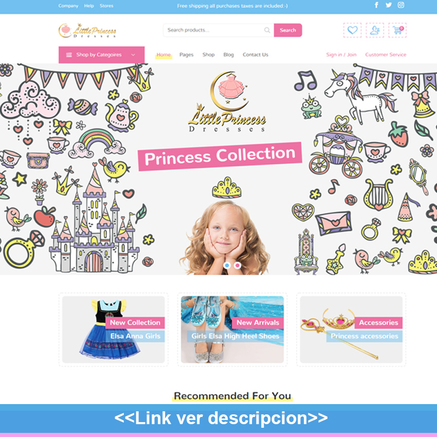 Diseño tienda online E-commerce